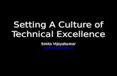 Setting A Culture of Technical Excellence