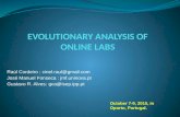 Evolutionary Analysis of Online Labs
