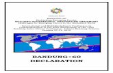 BANDUNG+60 DECLARATION