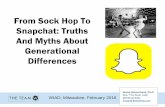 From Sockhop To SnapChat: Generational Differences