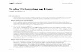 Replay Debugging on Linux