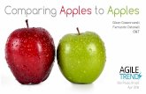 Comparing Apples to Apples - A technique to normalize software complexity and reach consensus on scope for Agile projects
