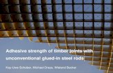 Adhesive strength of timber joints with unconventional glued-in steel ...