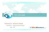 IHC Link-Label