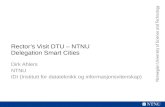NTNU Delegation Smart Cities - Visit to DTU