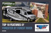 Top 10 Features of Forester by Forest River Motorhomes