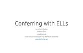 Conferring with ELLs