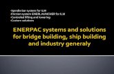 Enerpac Launching System with Spindel bar with retention