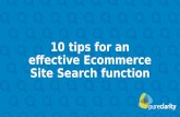 10 Tips for an Effective Ecommerce Site Search