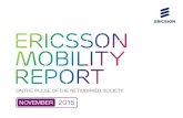 Ericsson Mobility Report, November 2016 - Selected Graphics