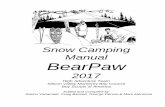 BearPaw Snow Camping Training Manual 2017 - svmbc.org