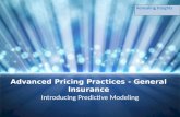 Advanced Pricing in General Insurance