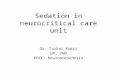 Sedation in neurocritical care unit