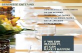 Serenitee Catering Brochure