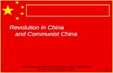 Communist China - Economy and Social Changes