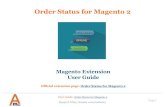 Order Status for Magrnto 2 by Amasty