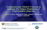 Computationally Efficient Protocols to Evaluate the Fatigue Resistance of Polycrystalline Materials