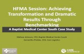 HFMA Session: Achieving Transformation and Dramatic Results Through Benchmarking