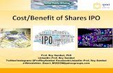 "Cost/Benefit of Shares IPO" oleh @ProfRoySembel at IPMI Kalibata