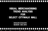 Visual merchandising Trend analysis