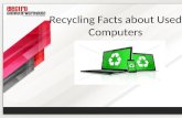 Recycling Facts about Used Computers