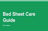 Bed sheet care guide   sol organics