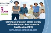 Starting your APM Project Career Journey