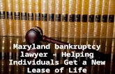 Maryland bankruptcy lawyer – helping individuals get a new lease of life