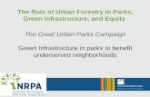 The Role of Urban Forestry in Parks, Green Infrastructure, and Equity