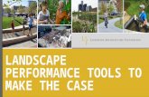 Landscape Performance Tools to Make the Case
