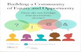 Building a Community of Equity and )pportunity