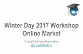 Drupal Winter day 2017 Workshop - online market