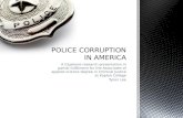 POLICE CORRUPTION IN AMERICA