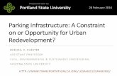 Parking Infrastructure: A Constraint on or Opportunity for Urban Redevelopment? A Study of Los Angeles County Parking Supply and Growth