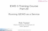 EWD 3 Training Course Part 29: Running QEWD as a Service
