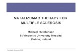 Michael hutchinson - Natalizumab therapy for MS - 2009