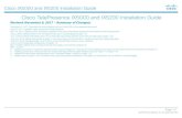 Cisco TelePresence IX5000 and IX5200 Installation Guide