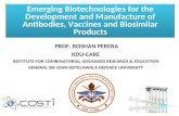 Vaccine and Antibody Prof Roshan Perera