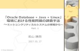 「Oracle Database + Java + Linux」環境における性能問題の調査手法 ～ミッションクリティカルシステムの現場から～ Part.1