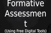 Formative Assessment with Free Digital Tools