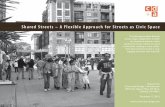 Shared Streets – A Flexible Approach for Streets as Civic Space