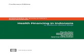 Health Financing in Indonesia A Reform Road Map