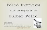 Bulbar Polio PowerPoint
