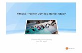 Fitness tracker devices market study