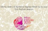 Ethnic looks of Kareena Kapoor Khan