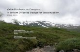 RSD4 2C Wigum - Value platforms as compass in systems oriented design for sustainability