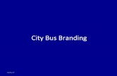 City Bus Branding