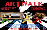 Art Walk Poster for Springfield TN Art Walk piper designs