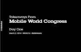 Mobile World Congress 2015 Recap - Day One