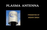 Introduction to Plasma antenna ppt